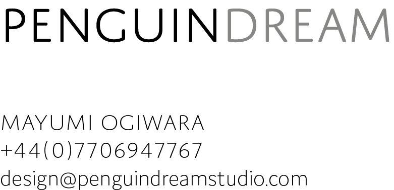 penguin dream Logo Mayumi Ogiwara